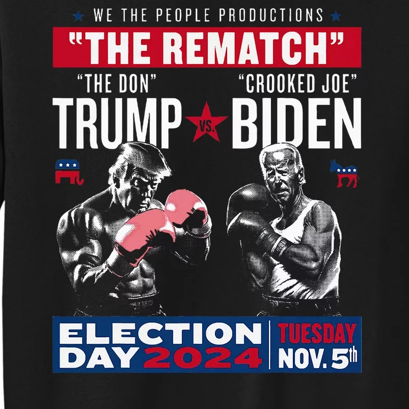 The Rematch The Don And Crooked Joe Pro Trump 2024 Sweatshirt