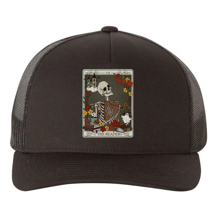 The Reader Tarot Card Bookish Yupoong Adult 5-Panel Trucker Hat