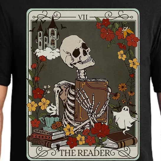 The Reader Tarot Card Bookish Pajama Set