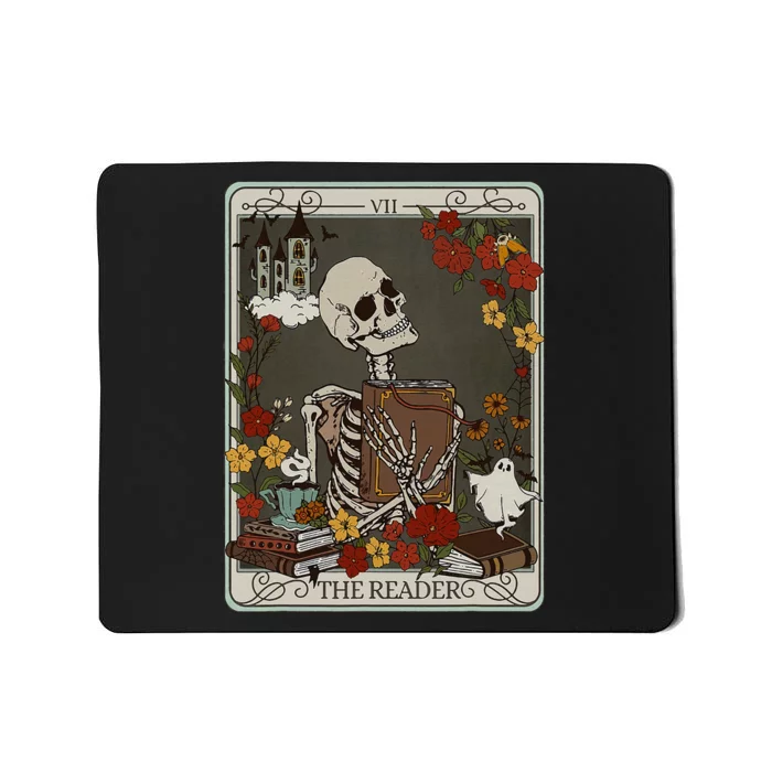 The Reader Tarot Card Bookish Mousepad