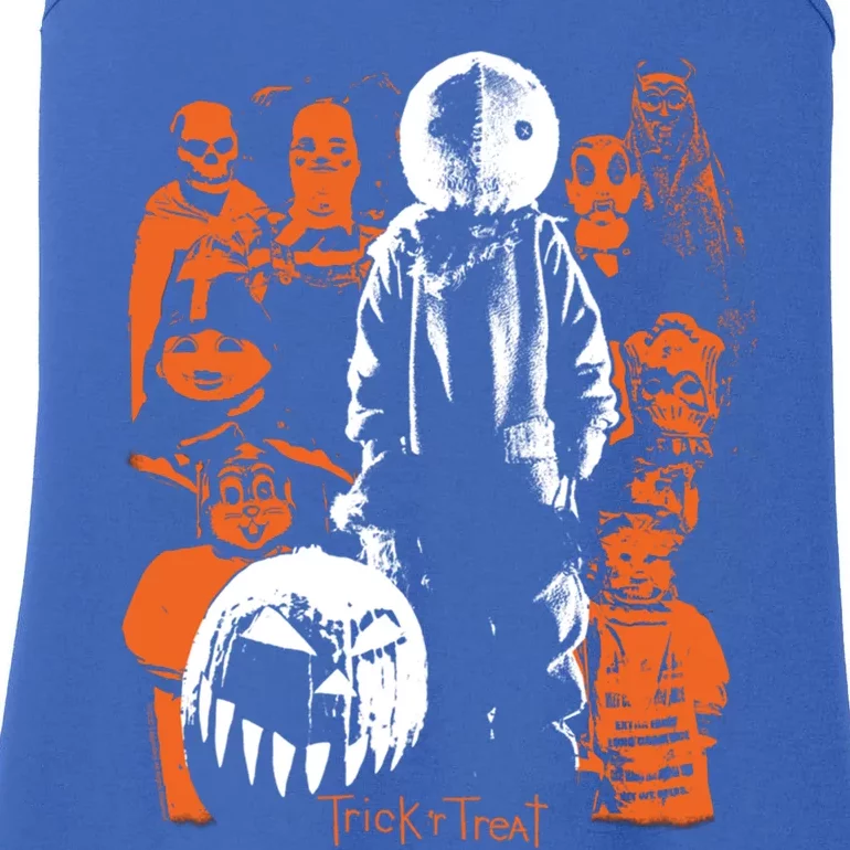 Trick R Treat Sam Collage Gift Ladies Essential Tank