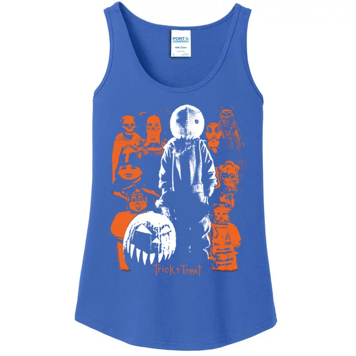 Trick R Treat Sam Collage Gift Ladies Essential Tank