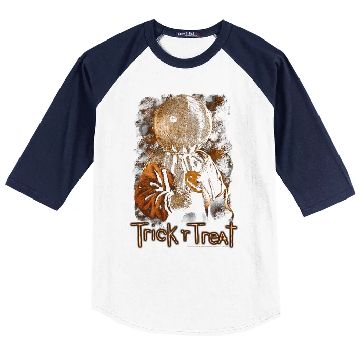 Trick R Treat Sucker Gift Baseball Sleeve Shirt