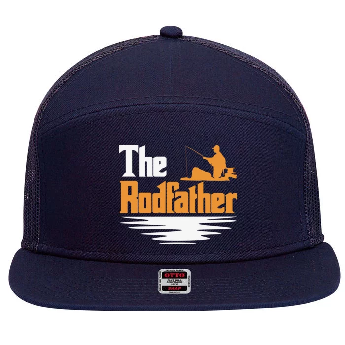 The Rodfather 7 Panel Mesh Trucker Snapback Hat