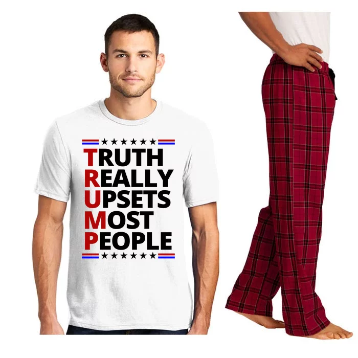 Trump Really Upsets Most People Political Pajama Set