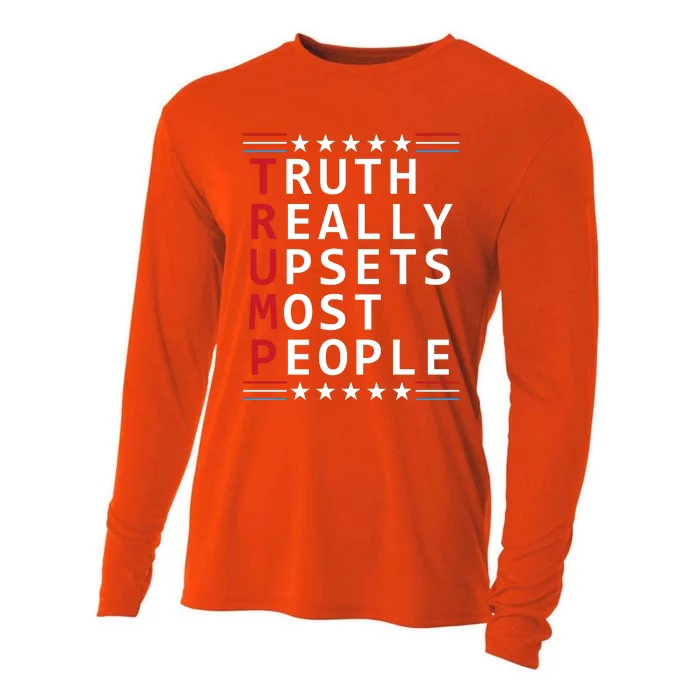 Truth Really Upsets Most People Trump 2024 Cooling Performance Long Sleeve Crew