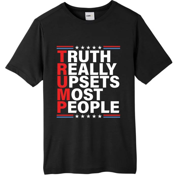 Truth Reality Upsets Most People ChromaSoft Performance T-Shirt