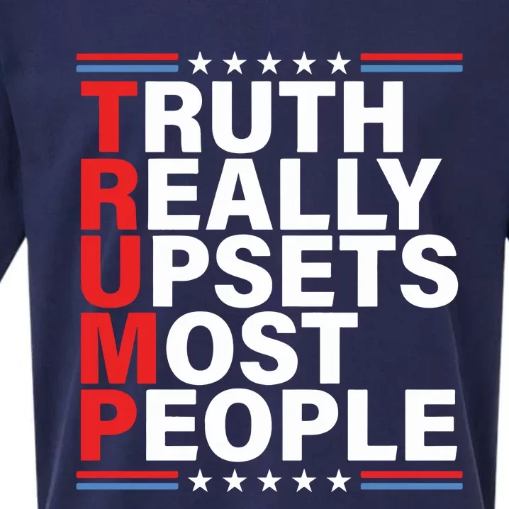 Truth Reality Upsets Most People Sueded Cloud Jersey T-Shirt