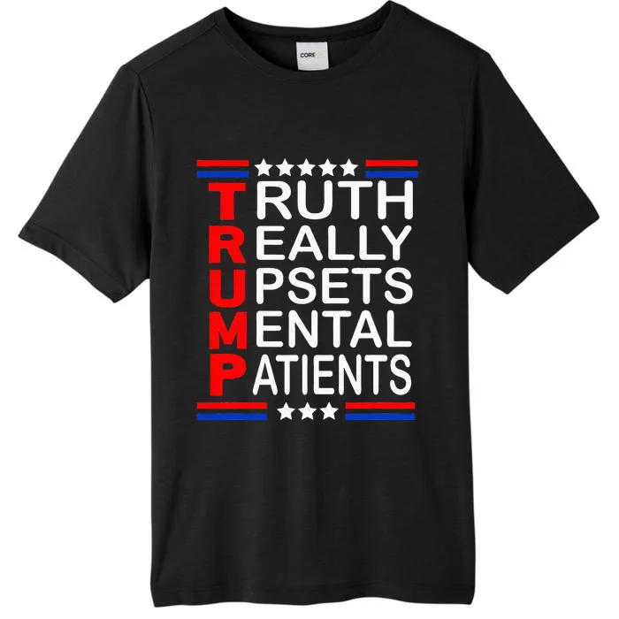 Trump Really Upsets Mental Patients ChromaSoft Performance T-Shirt