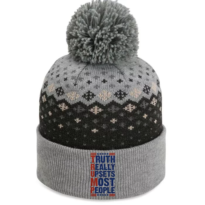 Truth Really Upsets Most People The Baniff Cuffed Pom Beanie