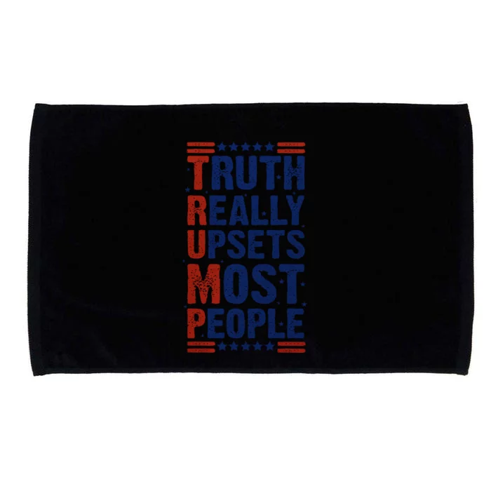 Truth Really Upsets Most People Microfiber Hand Towel