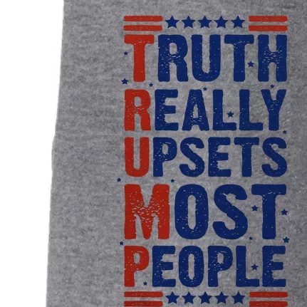 Truth Really Upsets Most People Doggie 3-End Fleece Hoodie