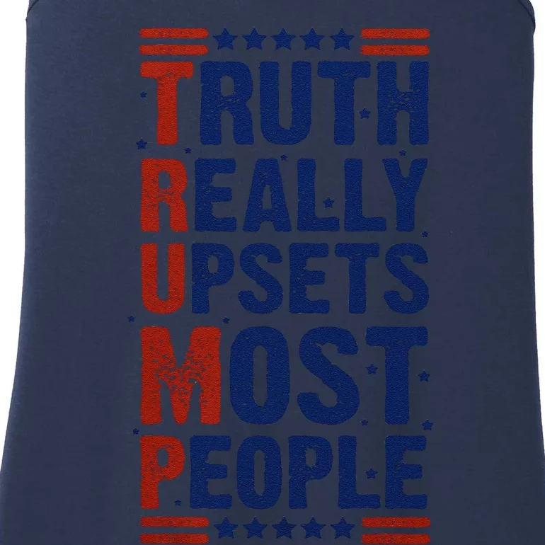 Truth Really Upsets Most People Ladies Essential Tank