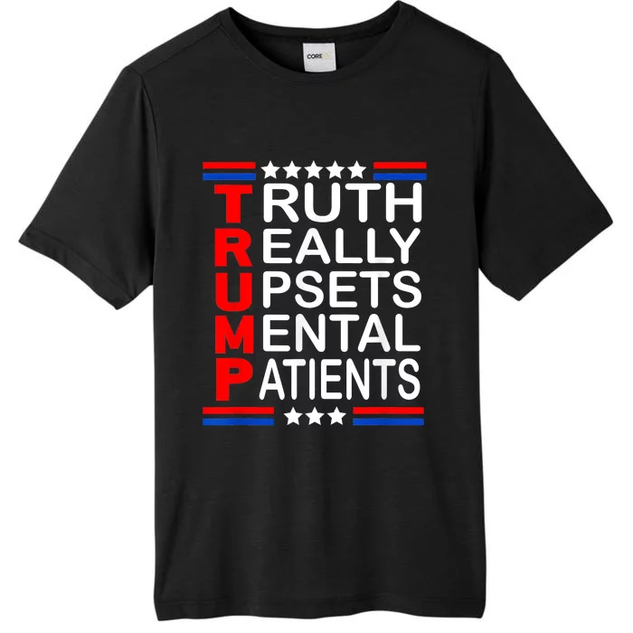 Trump Really Upsets Mental Patients ChromaSoft Performance T-Shirt