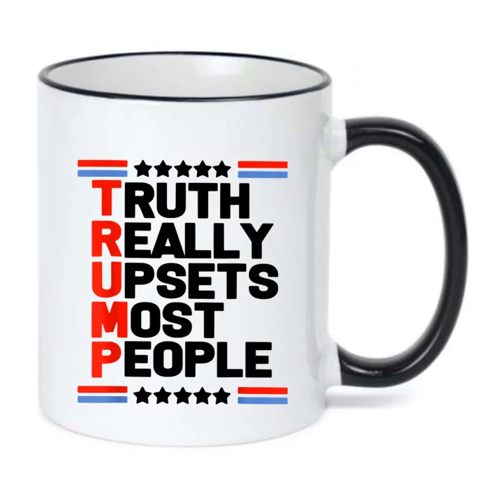 Truth Really Upsets Most People Trump 2024 Black Color Changing Mug