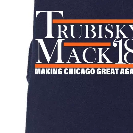 Trubisky Mack Make Chicago Great Again Doggie 3-End Fleece Hoodie