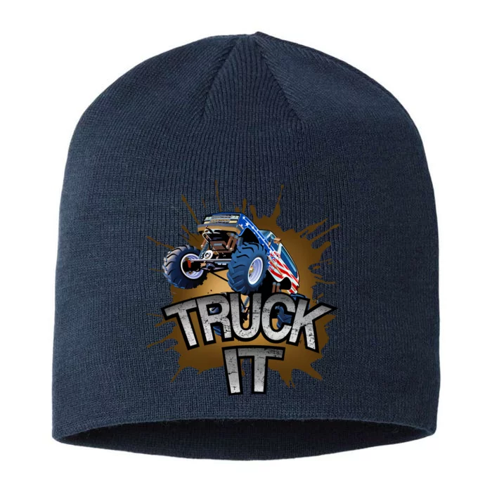 Truck It American Monster Truck 8 1/2in Sustainable Knit Beanie