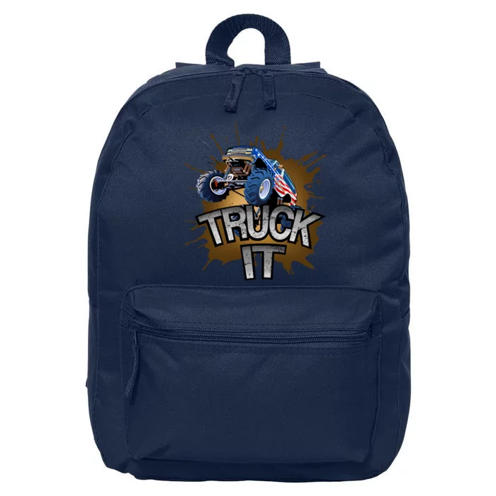 Truck It American Monster Truck 16 in Basic Backpack