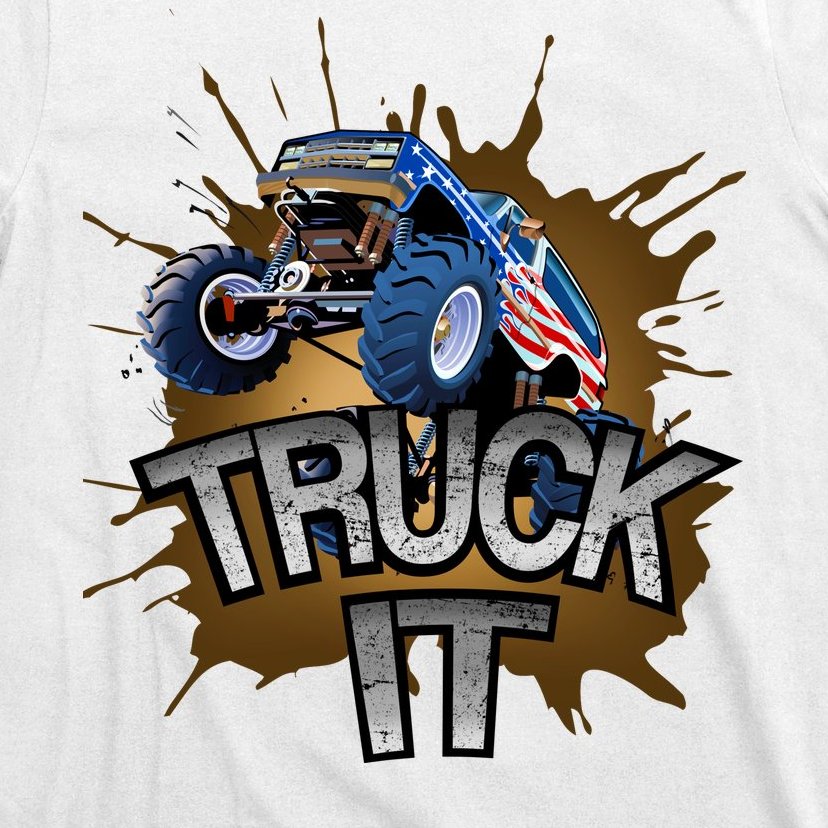Truck It American Monster Truck T-Shirt
