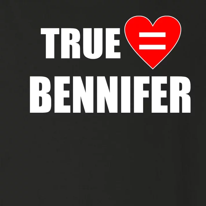 True Love Equals Bennifer Toddler Long Sleeve Shirt