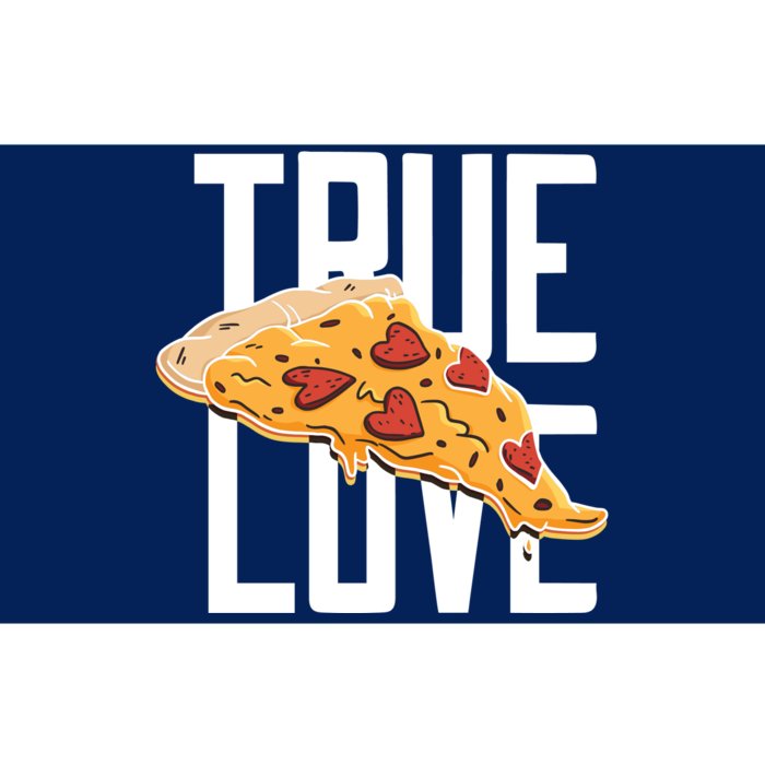 True Love Heart Pizza Bumper Sticker