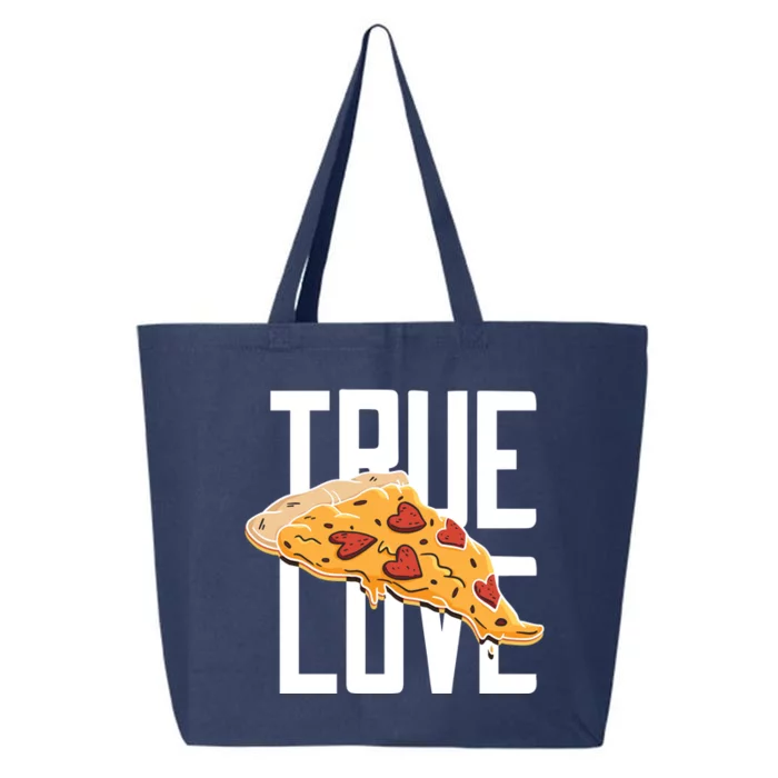 True Love Heart Pizza 25L Jumbo Tote