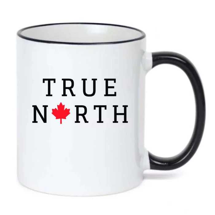 True North Canada Black Color Changing Mug