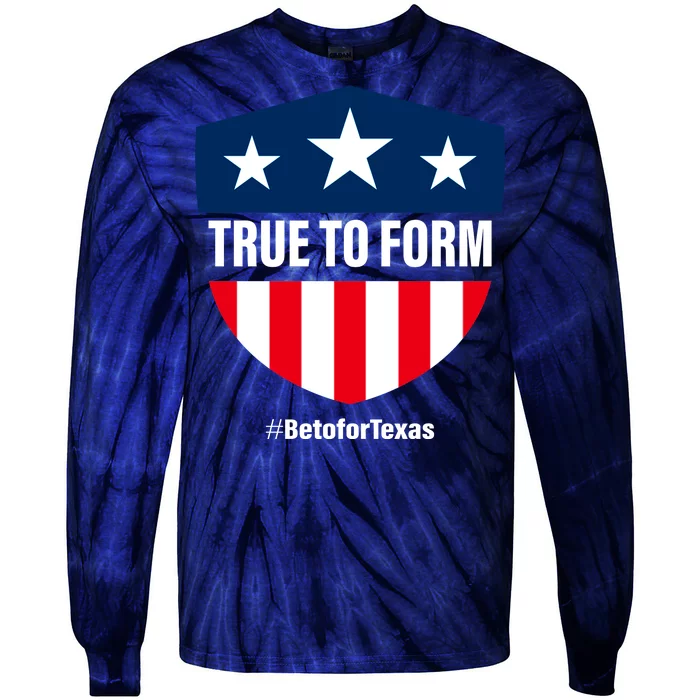 True To Form Beto for Texas American Shield Tie-Dye Long Sleeve Shirt