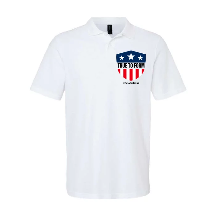 True To Form Beto for Texas American Shield Softstyle Adult Sport Polo