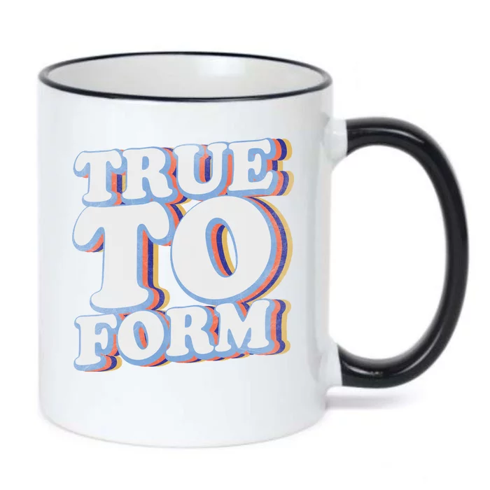 True To Form Retro Beto Black Color Changing Mug