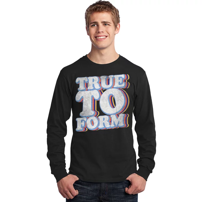 True To Form Retro Beto Long Sleeve Shirt