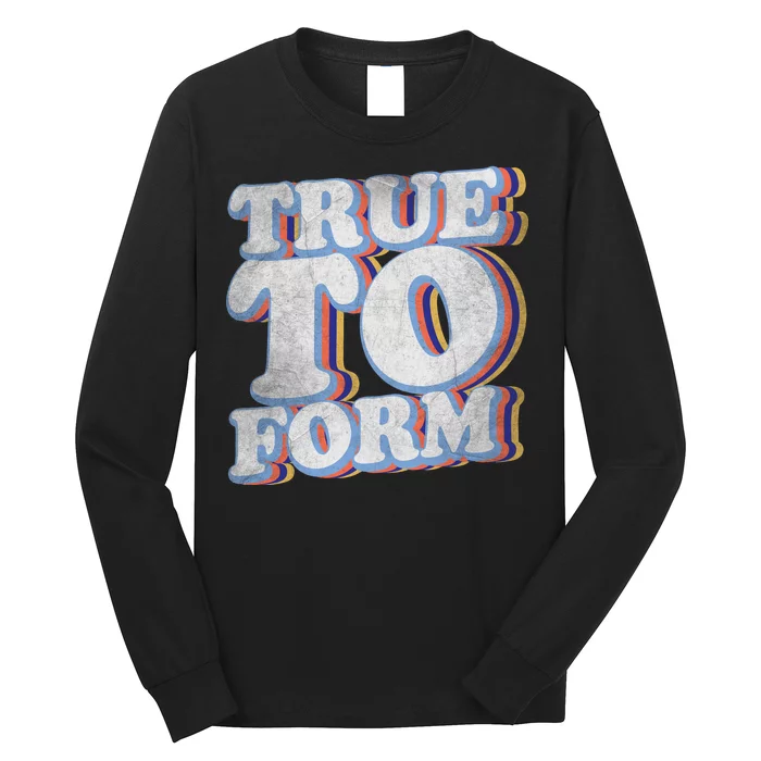 True To Form Retro Beto Long Sleeve Shirt