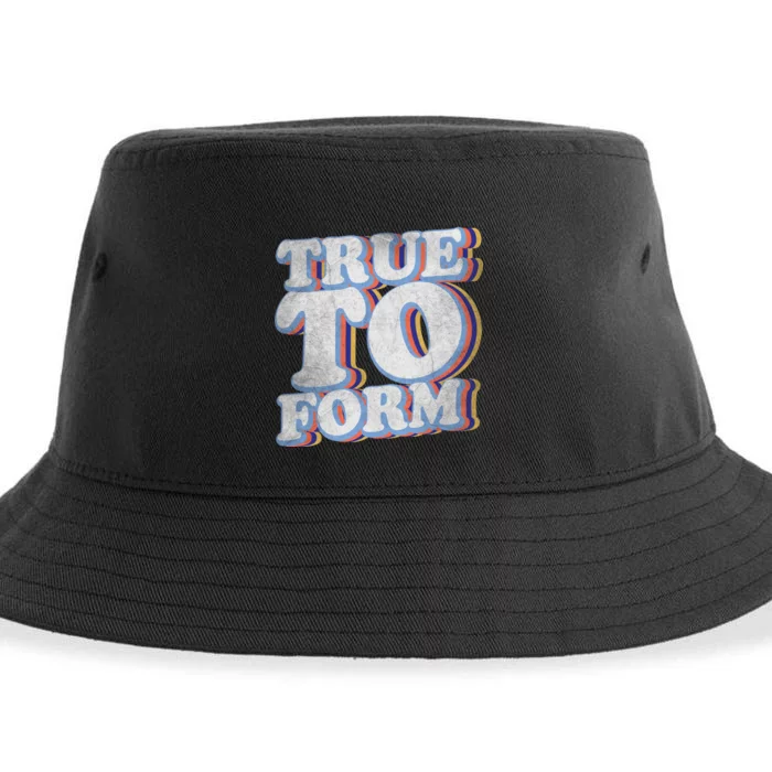 True To Form Retro Beto Sustainable Bucket Hat