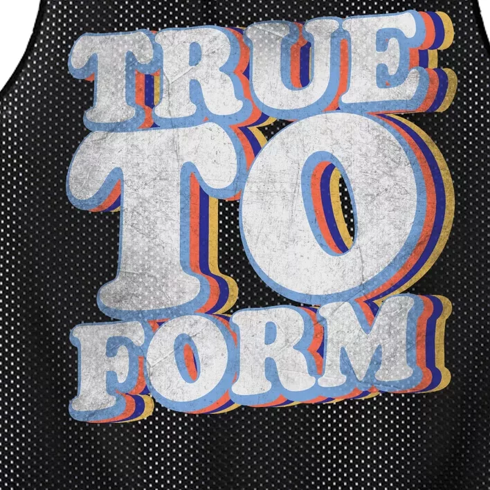 True To Form Retro Beto Mesh Reversible Basketball Jersey Tank