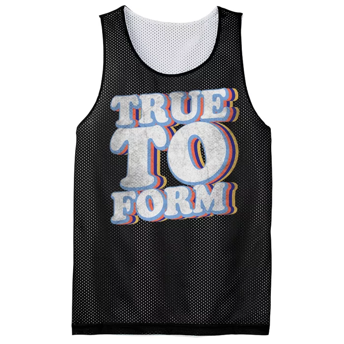 True To Form Retro Beto Mesh Reversible Basketball Jersey Tank