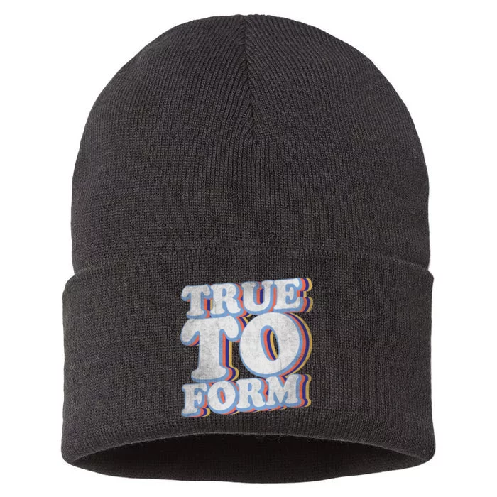 True To Form Retro Beto Sustainable Knit Beanie