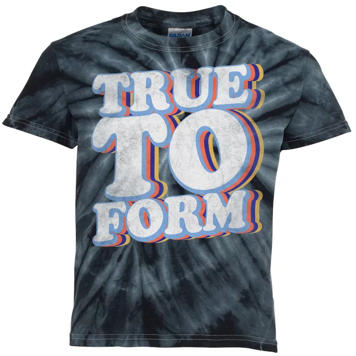 True To Form Retro Beto Kids Tie-Dye T-Shirt