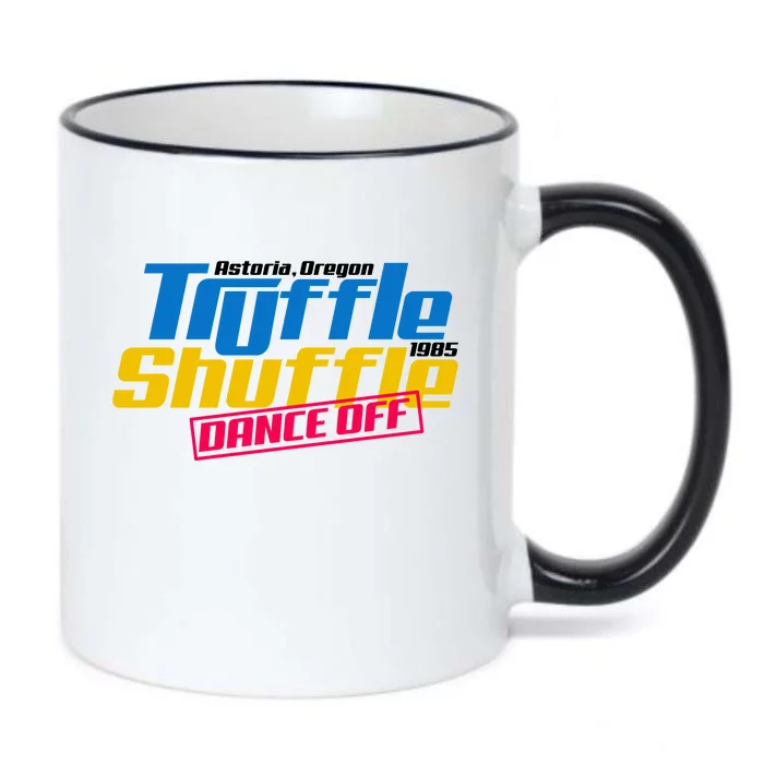 Truffle Shuffle Dance Off 1985 Black Color Changing Mug