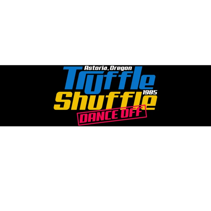 Truffle Shuffle Dance Off 1985 Bumper Sticker