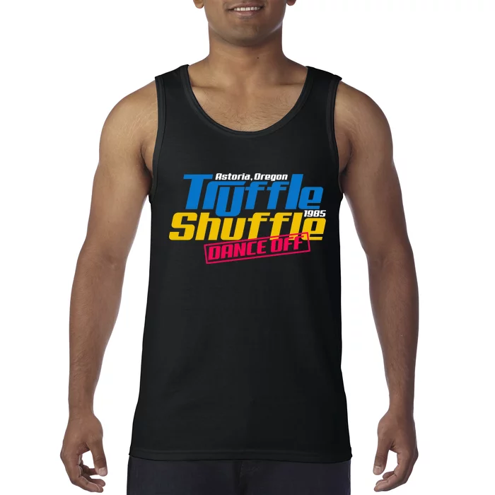 Truffle Shuffle Dance Off 1985 Tank Top