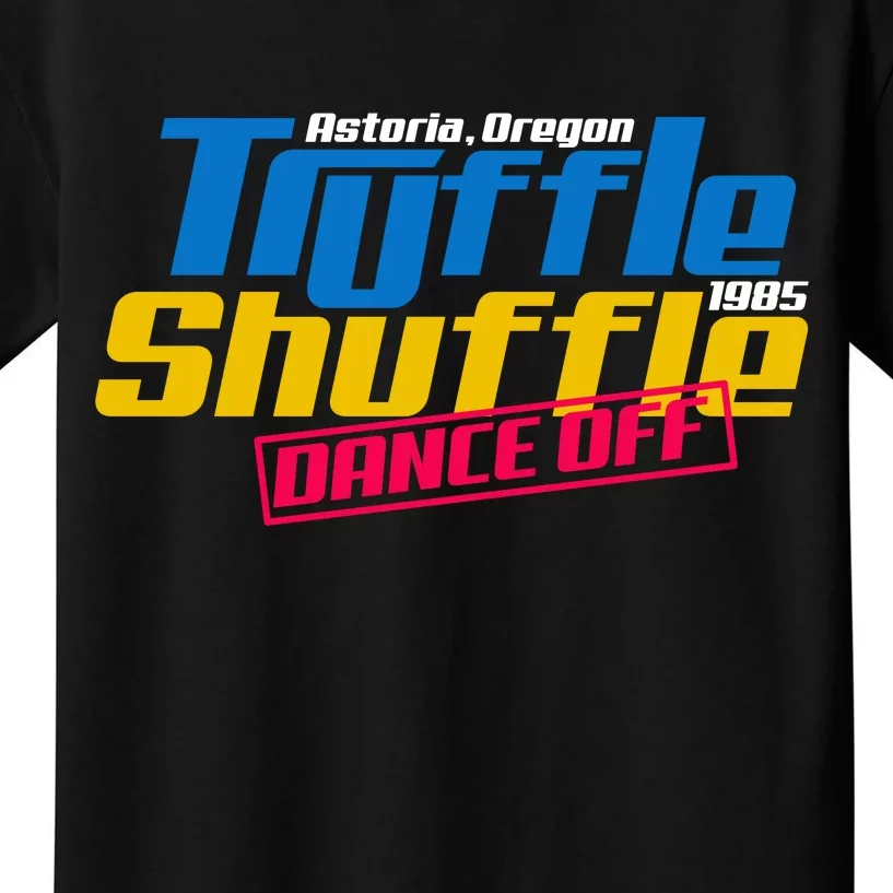 Truffle Shuffle Dance Off 1985 Kids T-Shirt