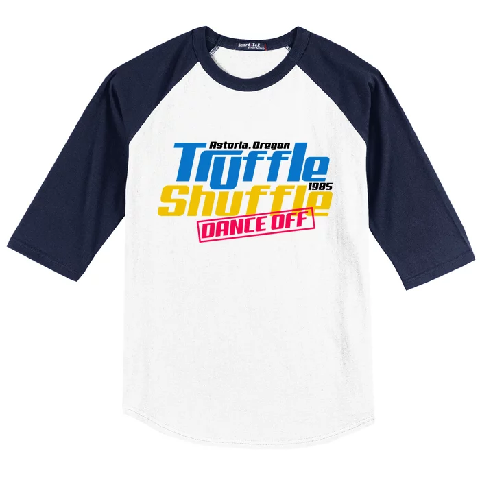 Truffle Shuffle Dance Off 1985 Baseball Sleeve Shirt