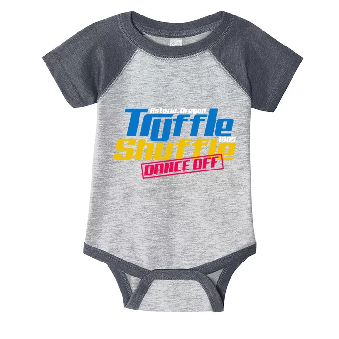 Truffle Shuffle Dance Off 1985 Infant Baby Jersey Bodysuit