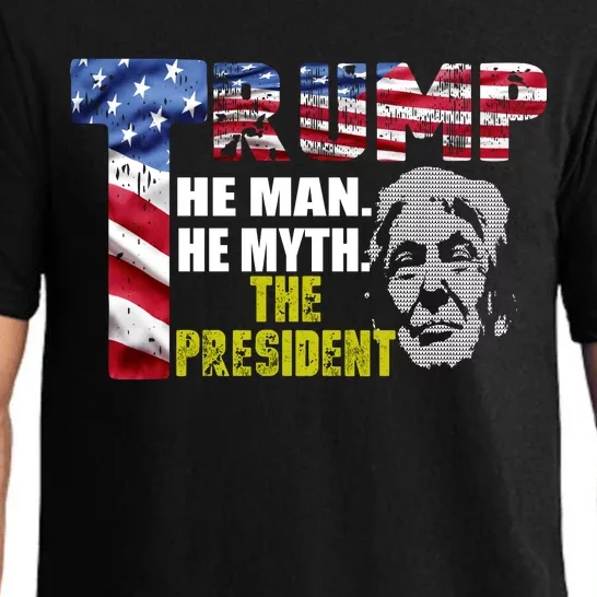 Trump - The Man The Myth The President Pajama Set