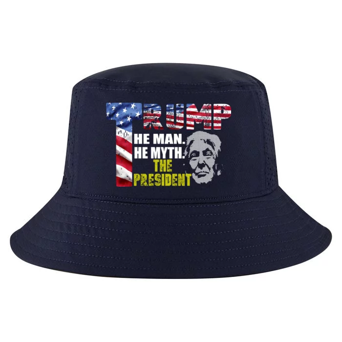 Trump - The Man The Myth The President Cool Comfort Performance Bucket Hat