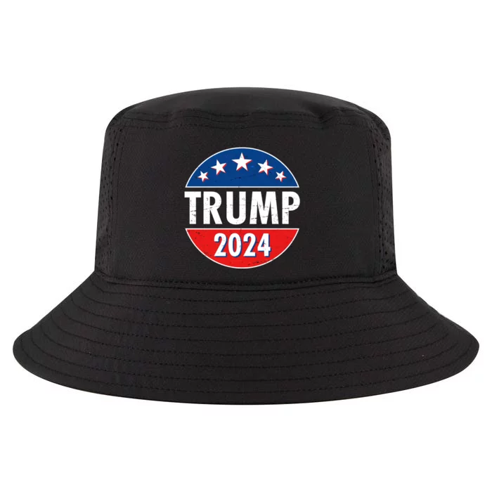 Trump 2024 Election Emblem Cool Comfort Performance Bucket Hat