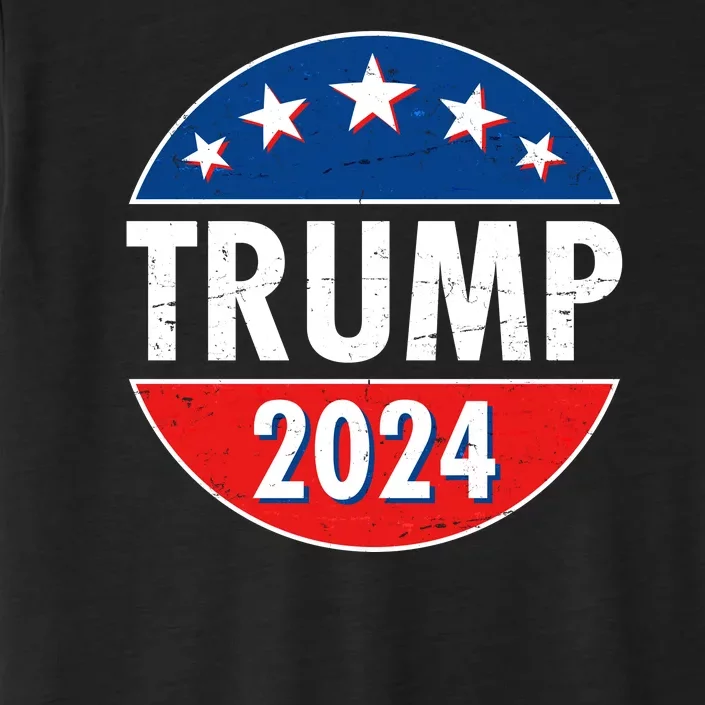 Trump 2024 Election Emblem ChromaSoft Performance T-Shirt