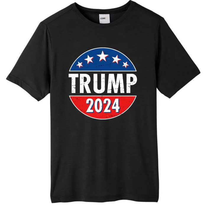 Trump 2024 Election Emblem ChromaSoft Performance T-Shirt