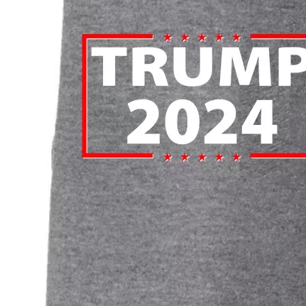 Trump 2024 Logo Doggie 3-End Fleece Hoodie