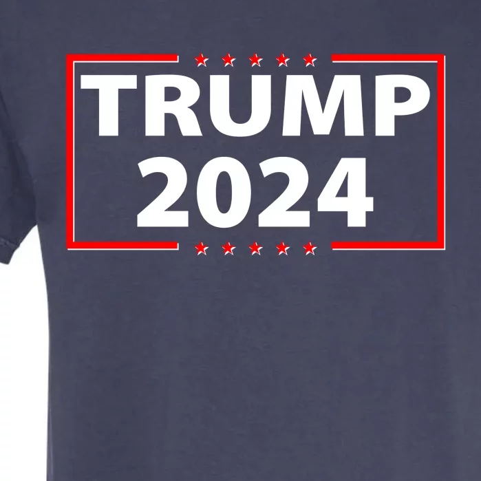 Trump 2024 Logo Garment-Dyed Heavyweight T-Shirt